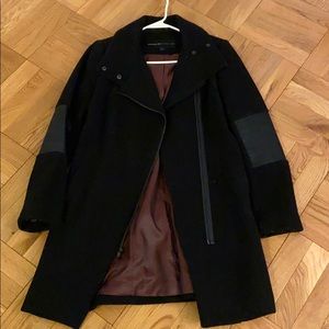 Andrew Marc Black Pea Coat